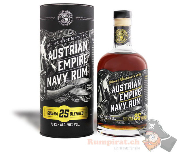 Rum Austrian Empire Navy Rum 25 Jahre Rum Austrian Empire Navy Rum 25 Jahre