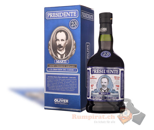 Rum Presidente Marti 23 Jahre Rum Presidente Marti 23 Jahre