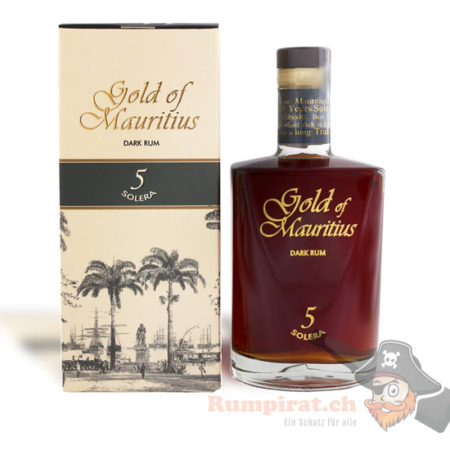 Rum Gold of Mauritius 5 Jahre