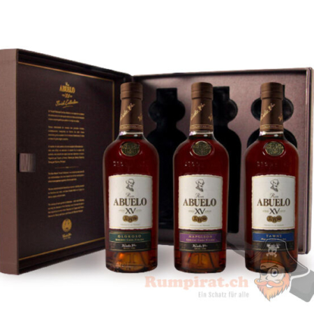 Rum - Abuelo XV Collection Set