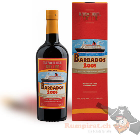 Barbados 2005 (Cask Strength) - Transcontinental Rum Line