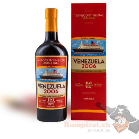 Venezuela 2006 (Cask Strength) - Transcontinental Rum Line