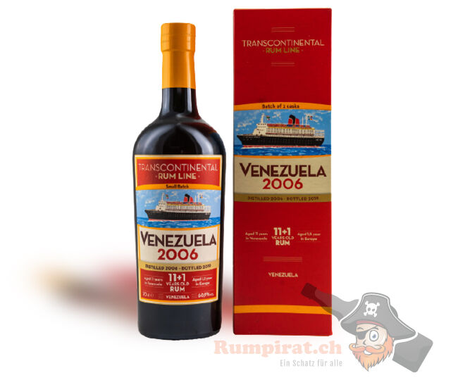 Venezuela 2006 (Cask Strength) - Transcontinental Rum Line Venezuela 2006 (Cask Strength) - Transcontinental Rum Line