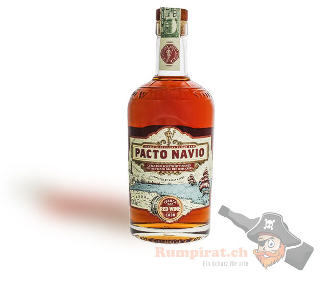 Rum - Havana Club (Pacto Navio) - Red Wine Cask Rum - Havana Club (Pacto Navio) - Red Wine Cask